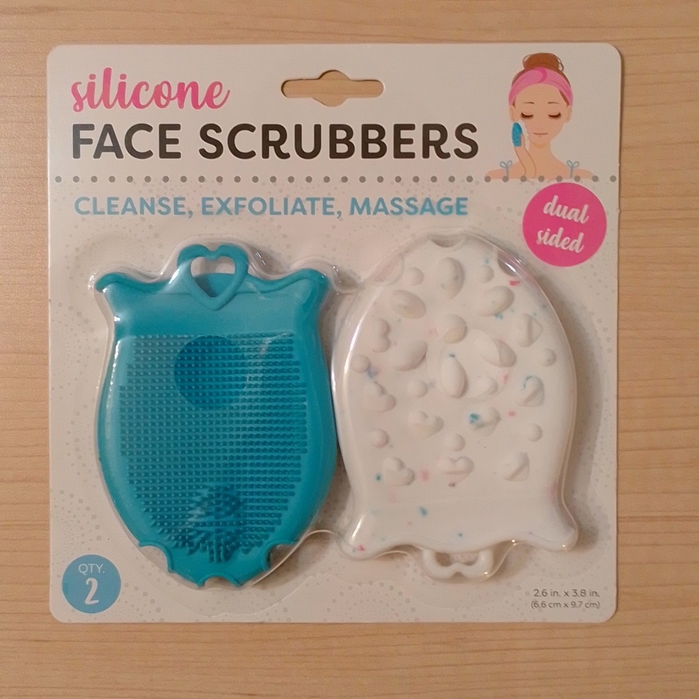 *2/$10* Silicone Face Scrubbers Cloth Cleanser Exfoliator Massager